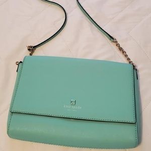 Kate Spade Tiffany blue cross body NWOT